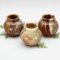 Onyx Pot Vase (4 Inches) Gemstone Home Decor